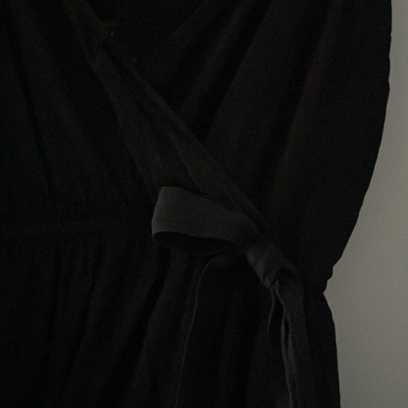 Black Ruffle Romper - Picture 3 of 5